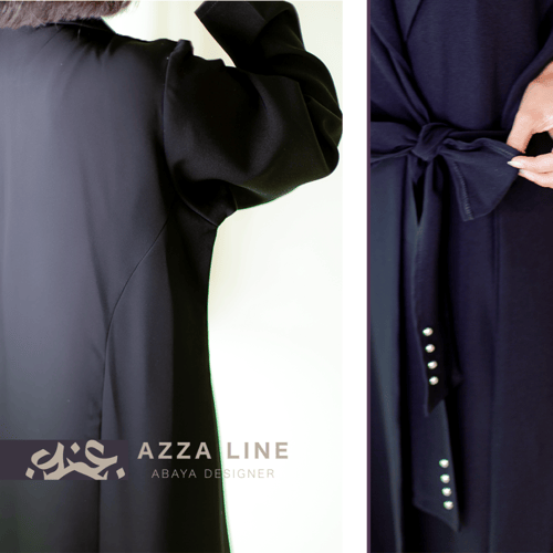 S03 عبايه كريب بربطة