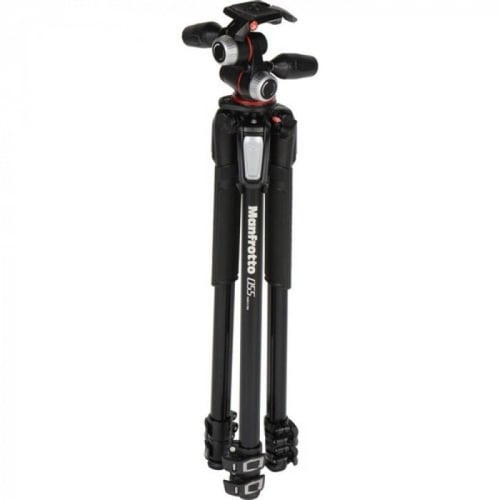 Manfrotto MT055XPRO3-3W Aluminum Tripod With 3-Way...
