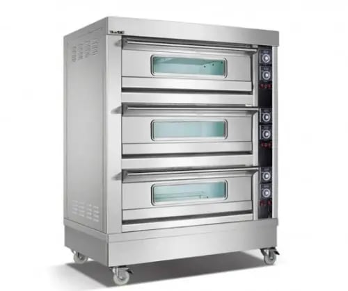 فرن بيتزا كهربائي 3 دور - 6 صواني