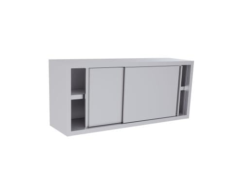 Wall-mounted stainless steel cabinet