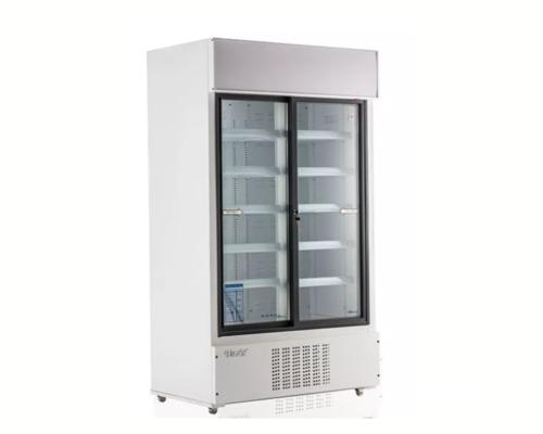 ثلاجة عرض 2 باب زجاج EV52