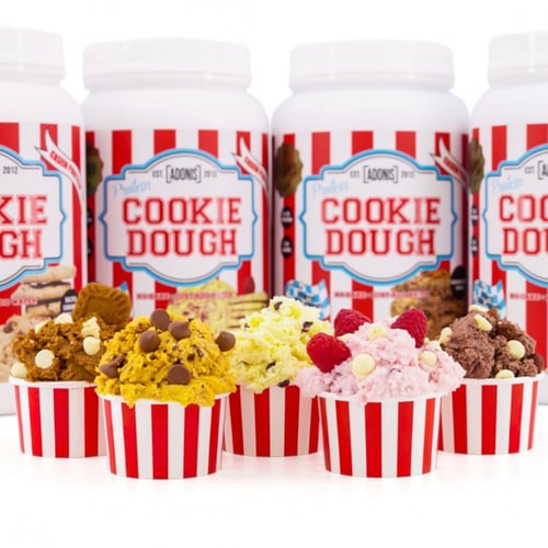 Cookie dough casein protein