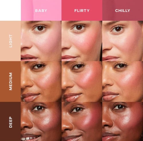 Saie Mini Dew Blush Trio Set