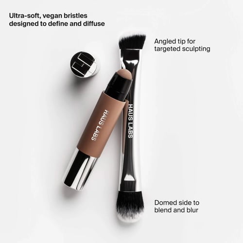 HAUS LABS Dual-Ended Precision Sculpting Brush