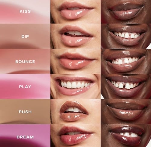 Saie Glossybounce High-Shine Hydrating Lip Gloss O...