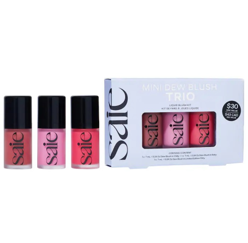 Saie Mini Dew Blush Trio Set