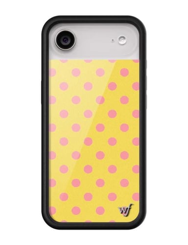 Wildflower Cases Polka Dot | Yellow and Pink