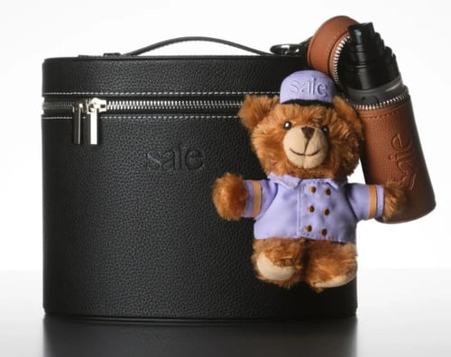 Saie The Bellhop Bear Keychain