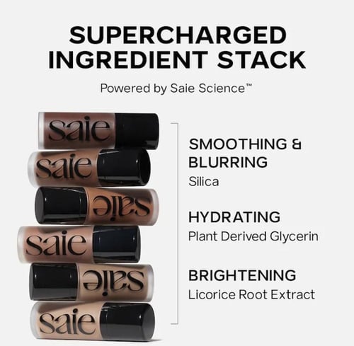 Saie Dew Bronze Soft-Focus Effortless Liquid Bronz...