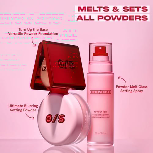 ONE/SIZE Powder Melt Glass Setting Spray