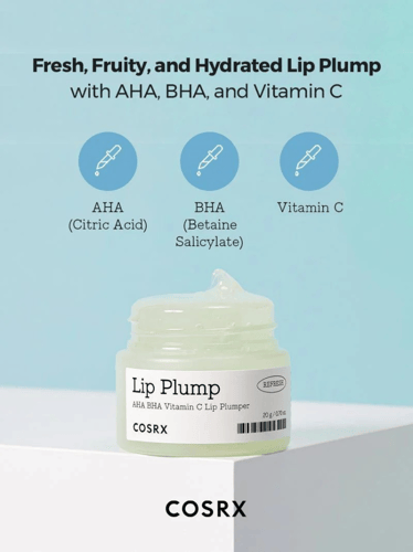COSRX Lip Plump - Refresh AHA BHA Vitamin C Lip Pl...