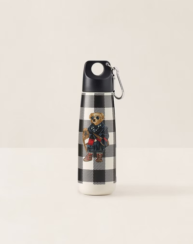 Ralph's Coffee Holiday Polo Bear Loop Water Bottle
