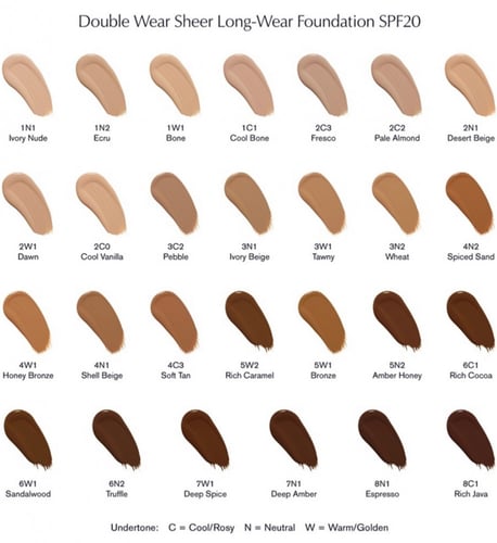 Estee Lauder Double Wear Sheer Long WearSPF 30 Fou...