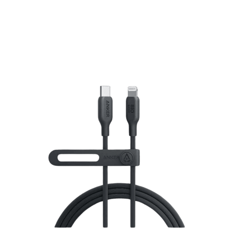 كيبل انكر تايب سي ايفون بطول 1.8 متر - اسود