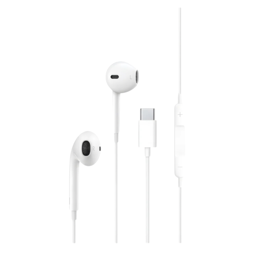 سماعة أذن سلكية منفذ تايب سي USB-C - أبيض