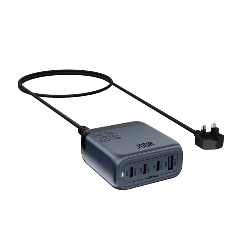 منصة شحن جودا فولتيكس بقوة 65 واط بثلاث منافذ تايب...