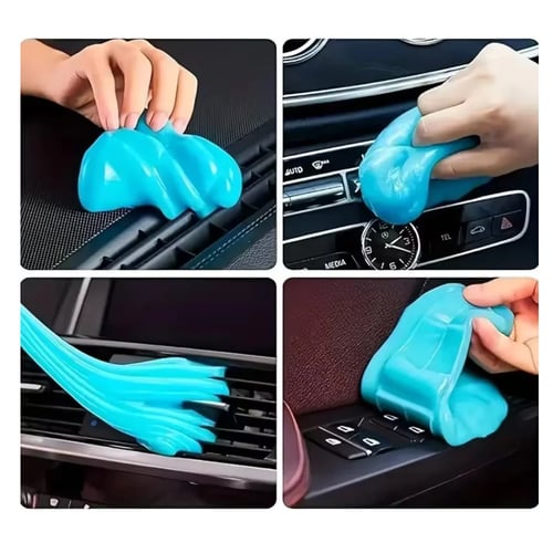 صلصال ( سلايم ) جل لتنظيف الكيبور والسيارة الاماكن...