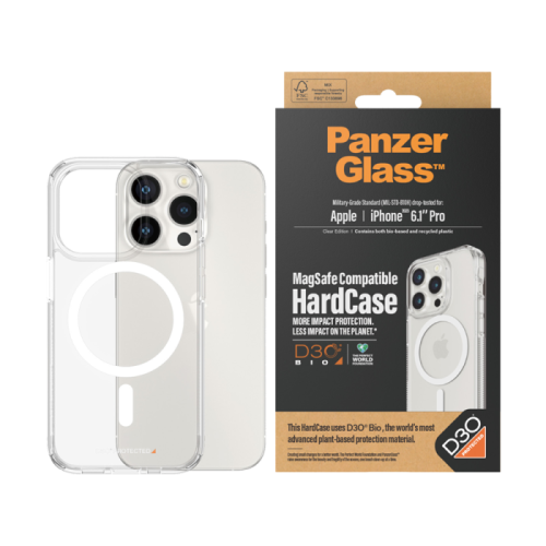 كفر حماية بانزر جلاس ايفون 15 برو - شفاف