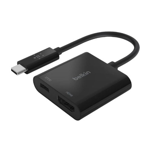 محول بيلكن USB-C الى HDMI بجودة 4K ومنفذ تايب سي ب...