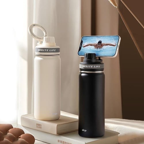 حافظة سوائل دريب ستانلس ستيل مقاومة للصداء مع ستان...