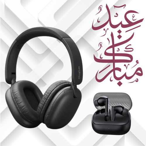 عرض اورايمو سماعة رآس بلوتوث + سماعة أذن بلوتوث