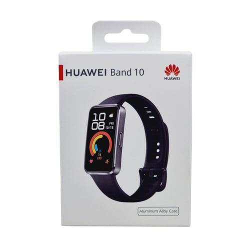 ساعة هواوي باند 10 سوار اللياقة البدنية - أسود
