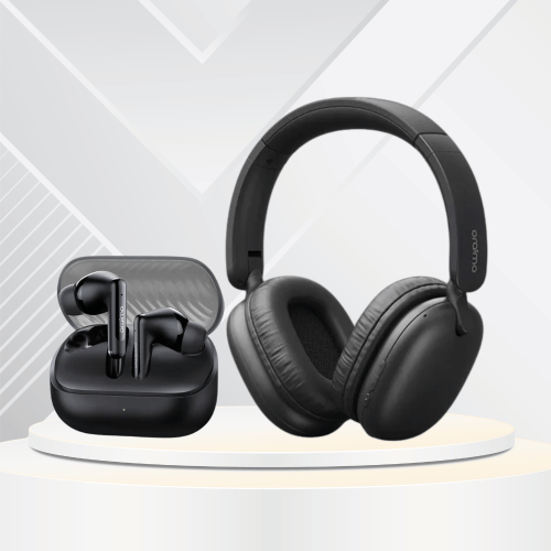 عرض اورايمو سماعة رآس بلوتوث + سماعة أذن بلوتوث