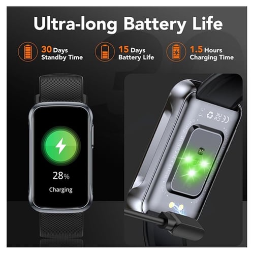 اوكتيل V1 سوار ذكي مقاس شاشة 1.47 بوصة