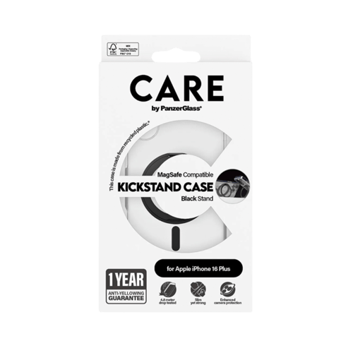 كفر حماية بانزر جلاس CARE مع حامل و يدعم تقنية الم...