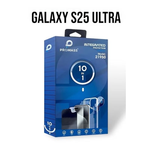 بكج حماية بروماس سامسونج اس 25 الترا - شفاف + خصوص...