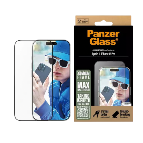 بانزر جلاس حماية شاشة ايفون 16برو-شفاف