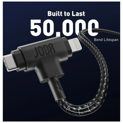 كيبل جودا تايب سي بطول 1 متر قماش مزدوج - PD-USB-C