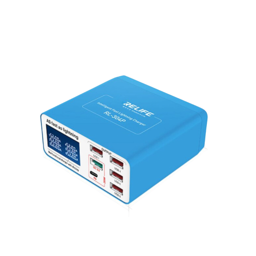 شاحن ذكي لفحص دائرة الشحن بشاشة رقميه RELIFE-304P