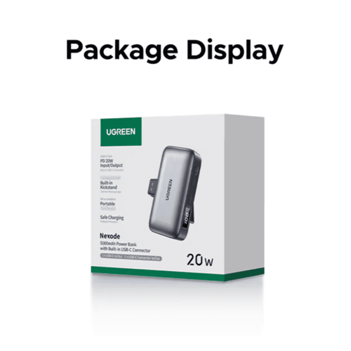 بطارية متنقلة يوجرين نيكسود بقوة 20 واط بسعة 5000m...