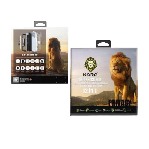 بكج حماية كارا 12 في 1 ايفون 12 / 12 برو - خصوصية