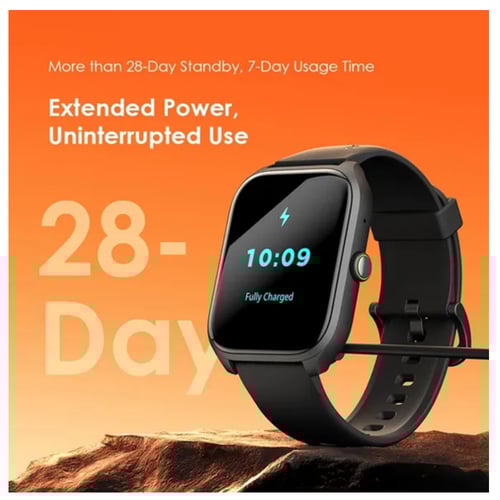 ساعة ذكية اورايمو 5 لايت 2.01 انش - أسود