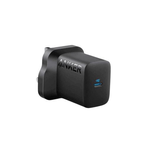 شاحن جداري انكر بمنفذ تايب سي بقوة 30 واط - اسود