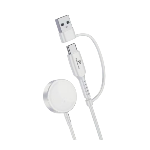 بروماس شاحن ساعة مغناطيسي متعدد 2 في 1 منفذ تايب س...