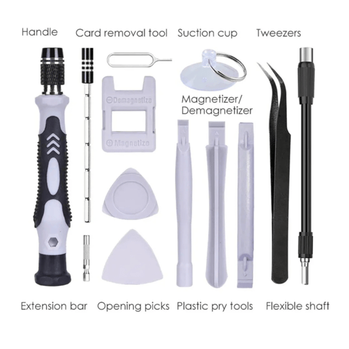 مجموعة مفكات براغي دقيقة متعددة الاستخدام 115 في 1