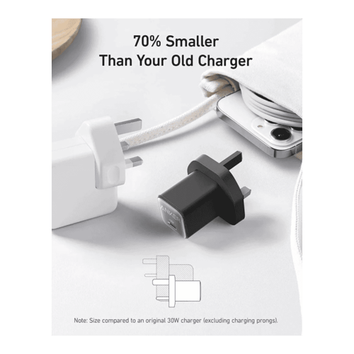 شاحن جداري انكر نانو 511 بمنفذ تايب سي بقوة 30 واط...