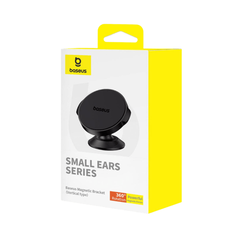 بيسوس حامل جوال مغناطيسي 360 درجة - أسود