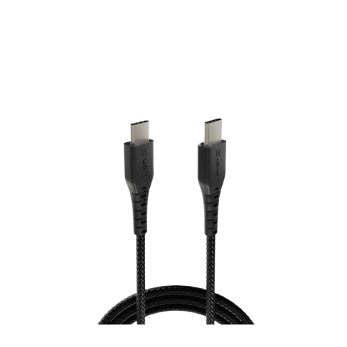 كيبل ليون اكس تايب سي الى تايب سي بطول متر - اسود