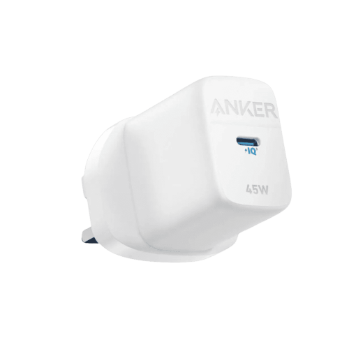 شاحن جداري انكر بمنفذ تايب سي بقوة 45 واط - ابيض