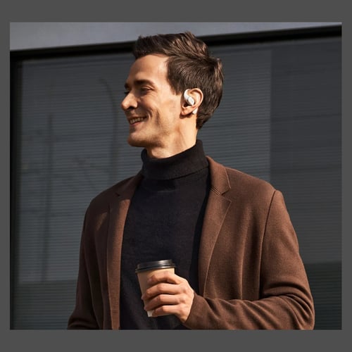 سماعة هواوي أذن لاسلكية فري ارك - رمادي