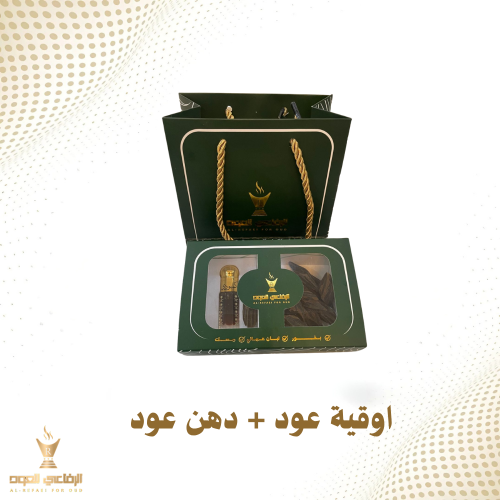 Luxury gifts: Oud wood + Oud oil