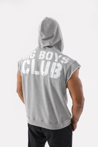 BBC GRAY CUT HOODIE