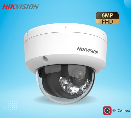 كاميرا هيكفيجن IP داخلية بدقة 6 ميجا بكسل بعدسة 2....