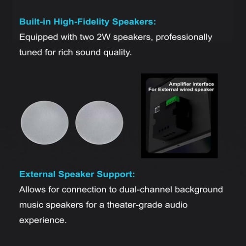 لوحة تحكم ذكية بشاشة لمس WiFi + Zigbee مع تحكم صوت...