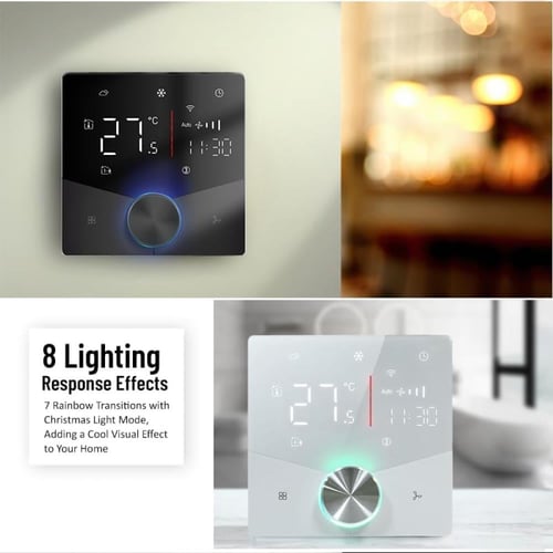 رموستات ذكي WiFi للتحكم في المكيف المركزي ووحدة ال...