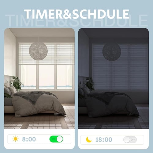 مفتاح ذكي للستائر يعمل عبر الواي فاي | يدعم التحكم...